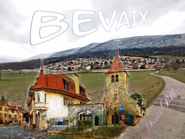 Bevaix et le temple